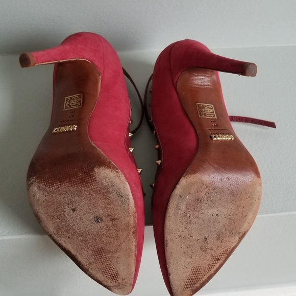 All leather Schutz studded heels - Picture 9 of 15